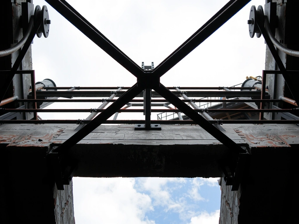 Estructura de hierro