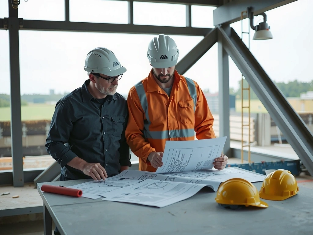 Revisión de planos en sitio